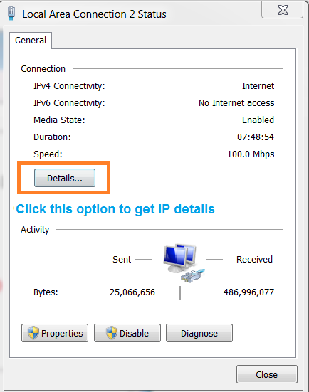 how to find your IP address