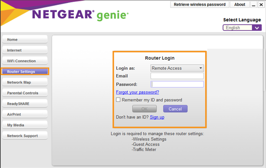 Login To Netgear Router 192.168.1.1