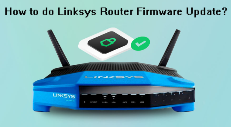 linksys router firmware update