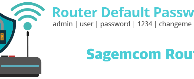 Sagemcom Router Password