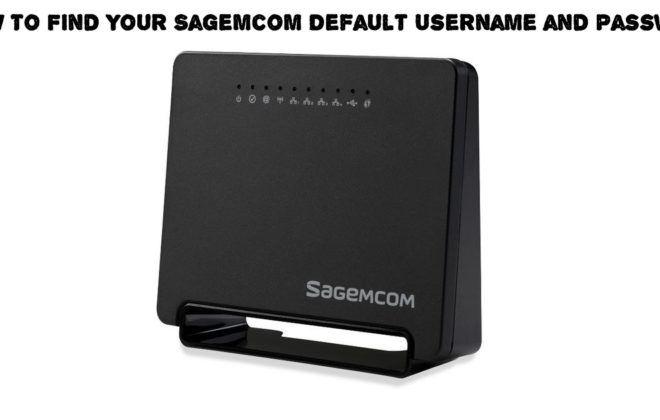 How to find Sagemcom password