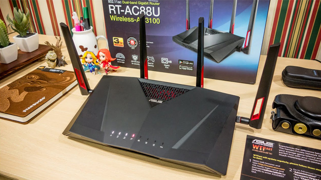 best secure routers-The Asus RT-AC88U Router