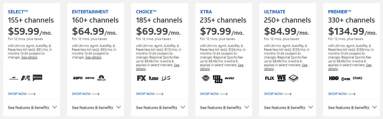 Directv Packages