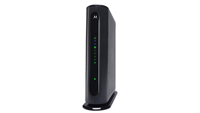 Motorola 8x4 Cable Modem Gateway + Wi-Fi N450 GigE Router with Power Boost