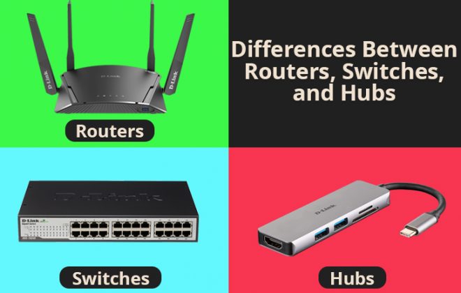 The Differences Between Routers, Switches, and Hubs(Complete Guide)