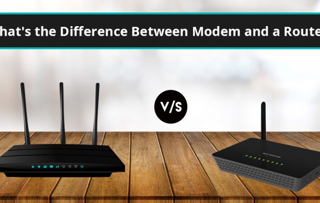 What's the Difference Between Modem and a Router