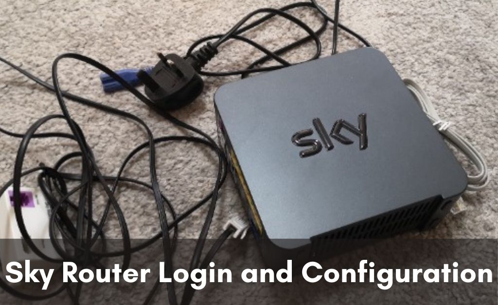 sky router password