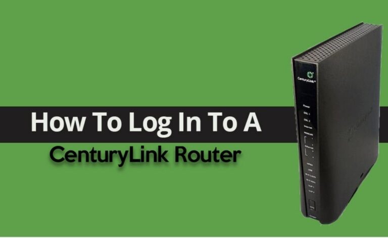 CenturyLink router login