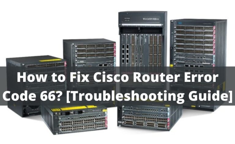 cisco router error code 66