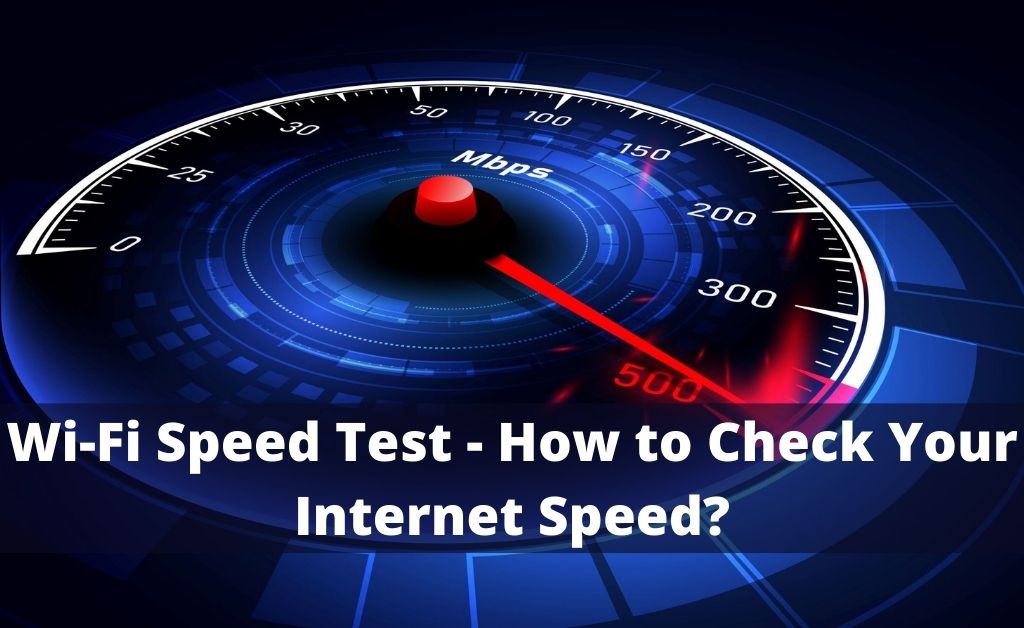 how to check wi-fi speed