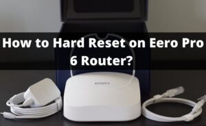 how to do a hard reset on eero pro 6