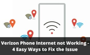verizon phone internet not working