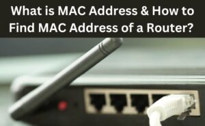 how to find mac address router