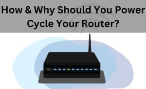 how to power cycle a router